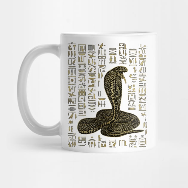 Egyptian Uraeus the Cobra by Nartissima